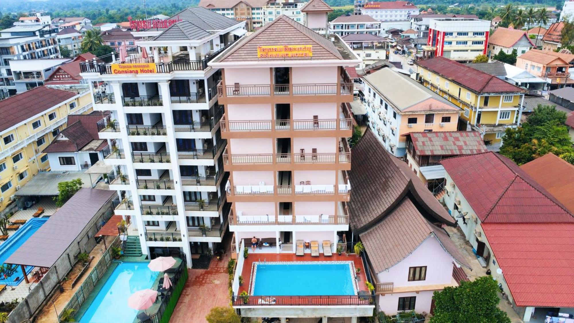 Vangvieng Sisavang Mountain View Hotel Vang Vieng Eksteriør billede