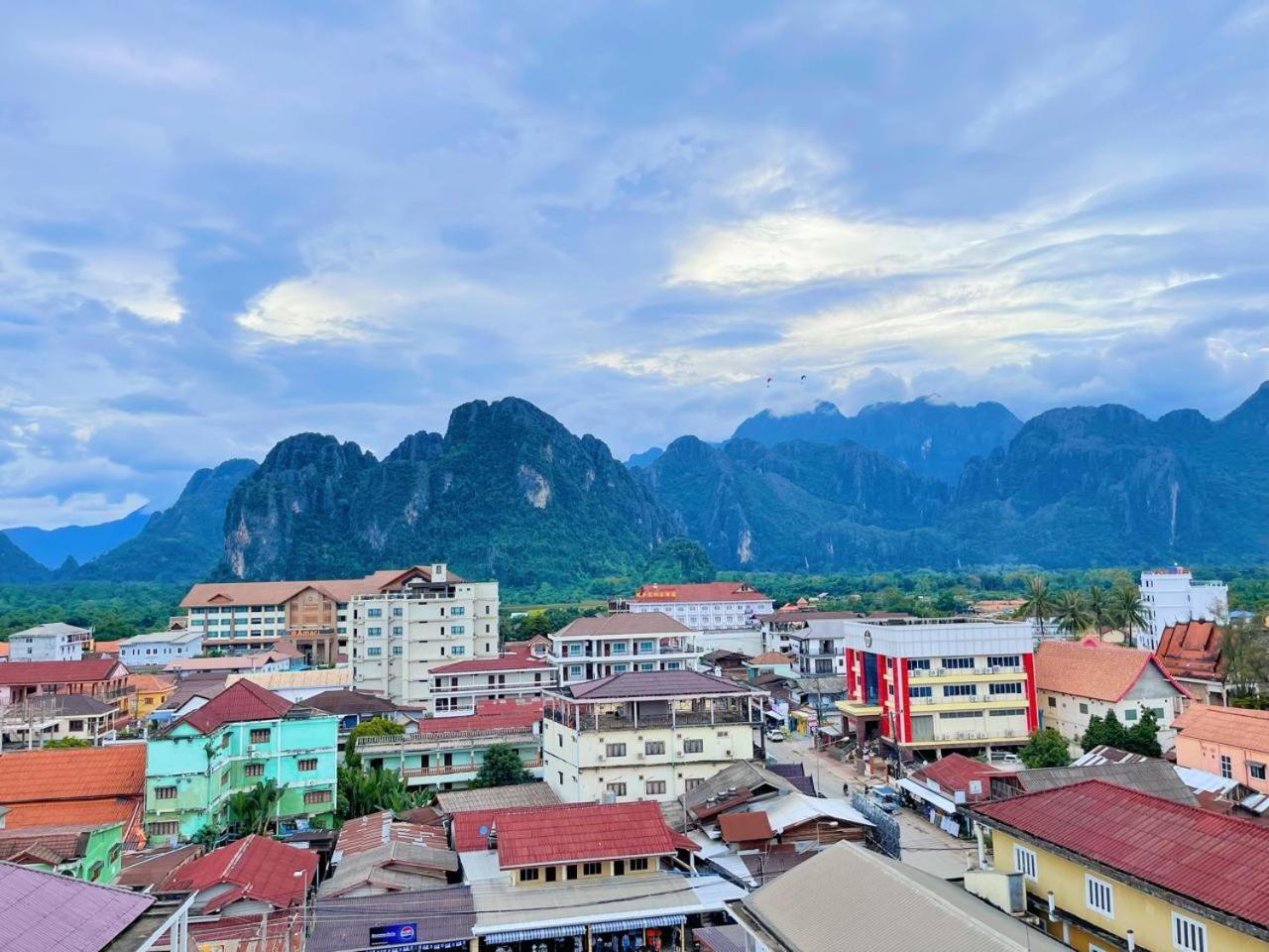 Vangvieng Sisavang Mountain View Hotel Vang Vieng Eksteriør billede